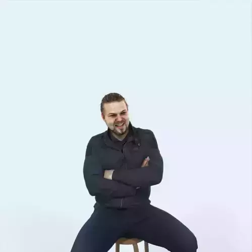 Keen 05H Listening Sitting Casual Man