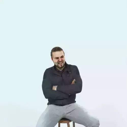 Keen 05D Listening Sitting Casual Man