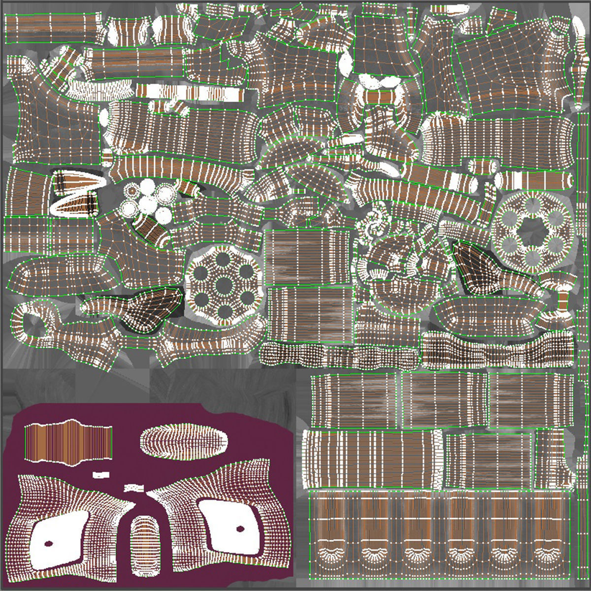 Revolver Police 8mm 3D model_28