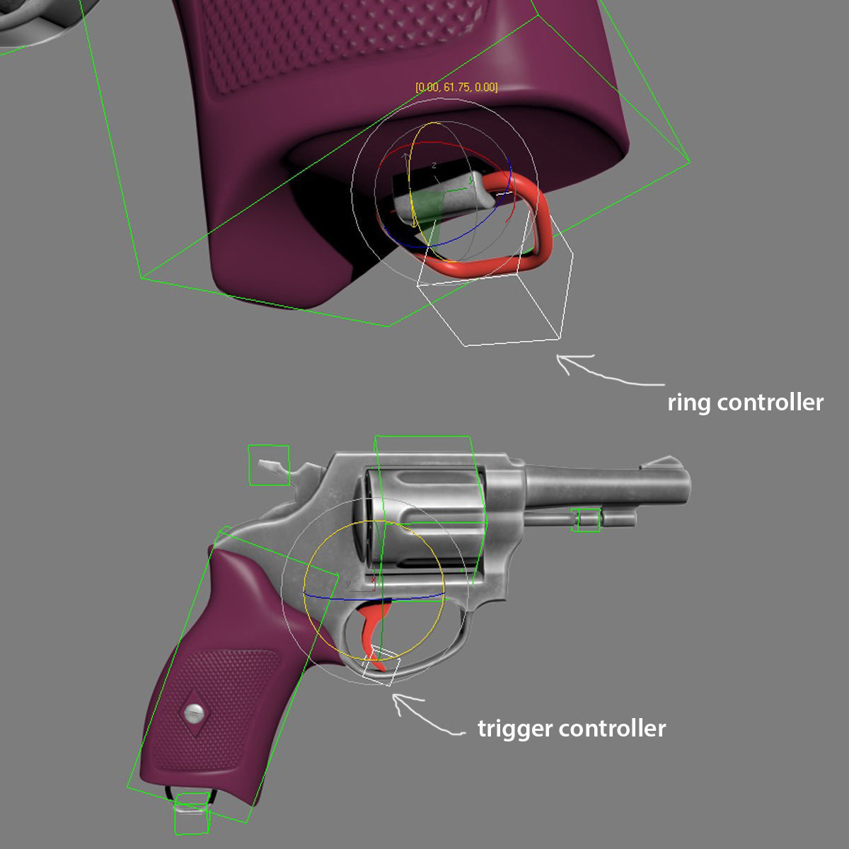 Revolver Police 8mm 3D model_35