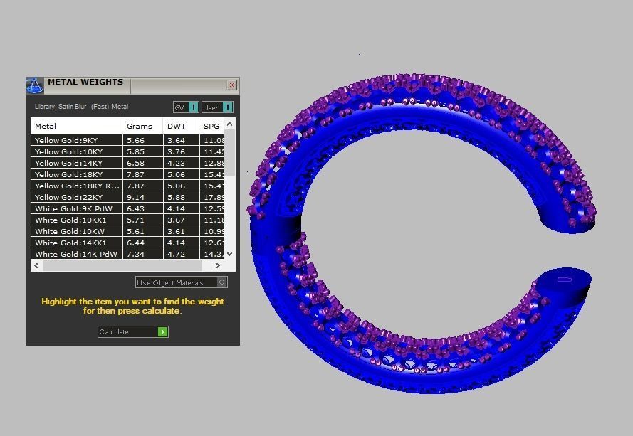 Earring model 0270 3D printable model15 3D print model_15