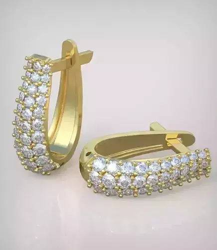 Earring model 0271 3D printable model