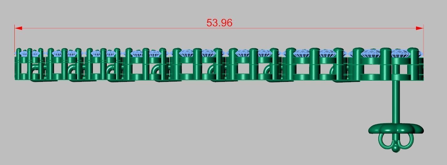 Earring model 0272 3D printable model 3D print model_13