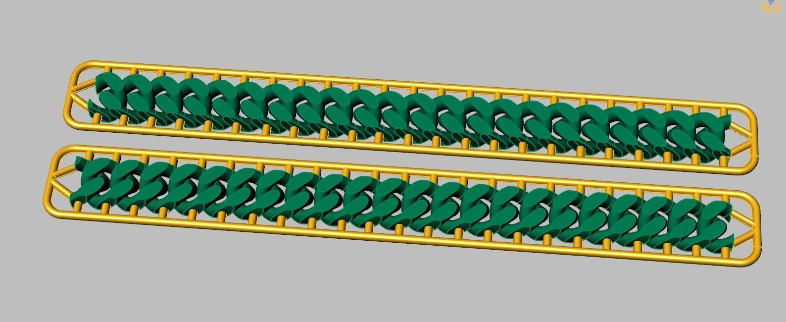 Bracelet model 3D printable model 0029-17 3D print model_18
