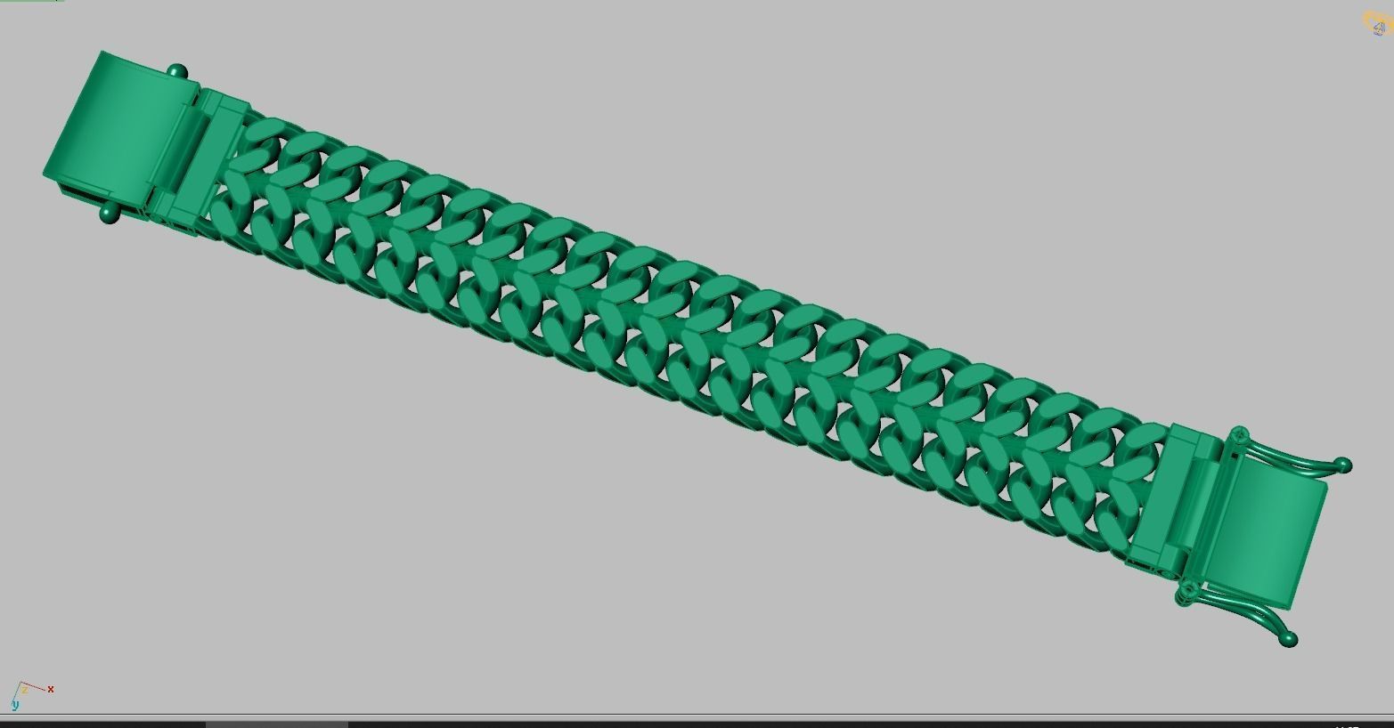 Bracelet model 3D printable model 0029-17 3D print model_24