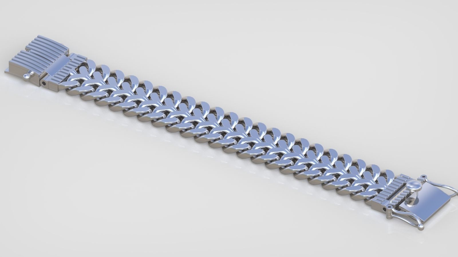Bracelet model 3D printable model 0029-17 3D print model_4