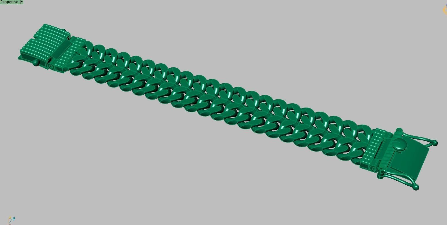 Bracelet model 3D printable model 0029-17 3D print model_23