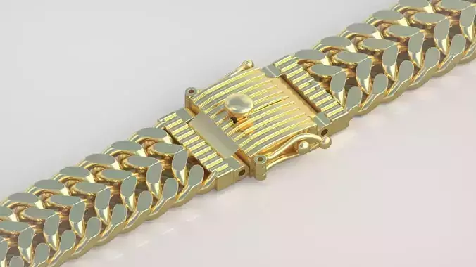 Bracelet model 3D printable model 0029-17 3D print model