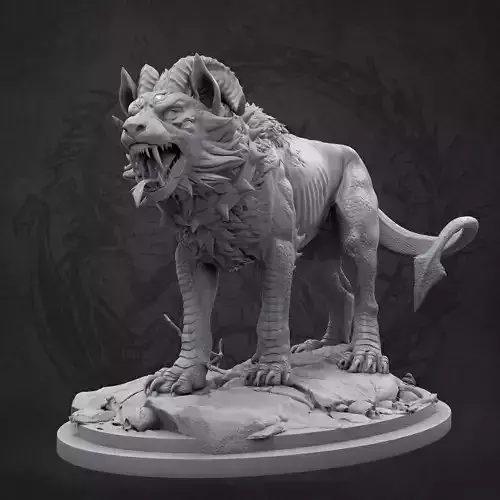Hellhound 3D print model