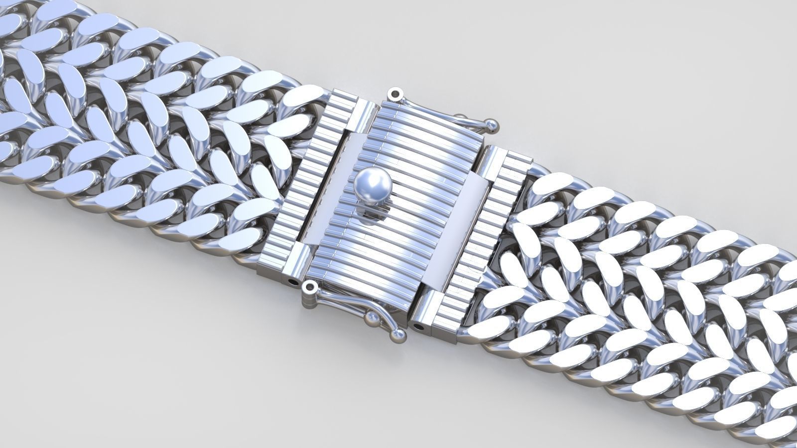 Bracelet model 3D printable model 0030-13 3D print model_8