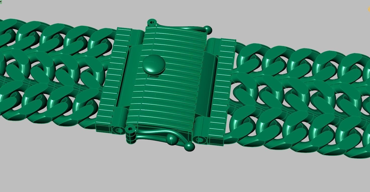 Bracelet model 3D printable model 0030-13 3D print model_22