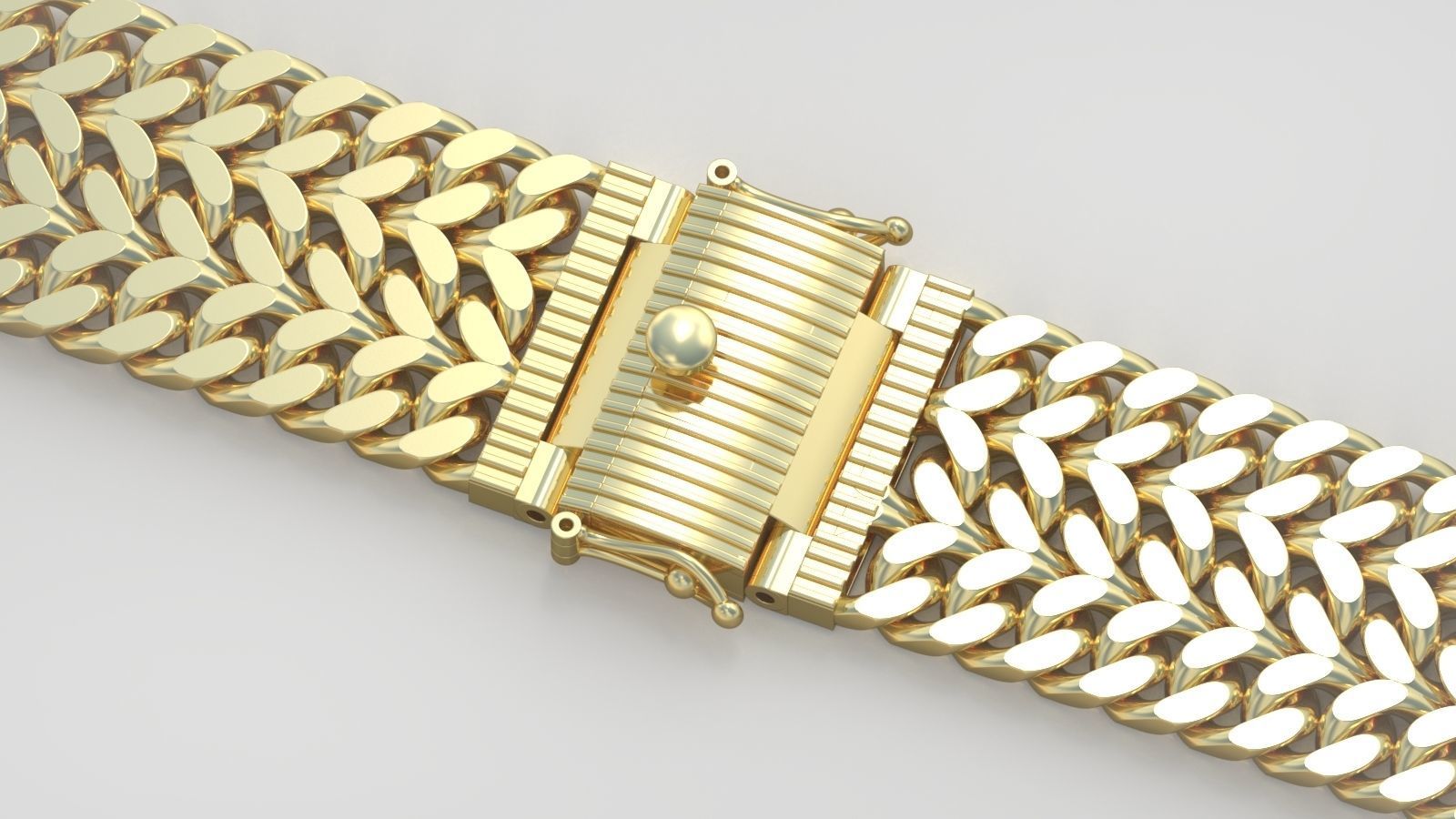 Bracelet model 3D printable model 0030-13 3D print model_9