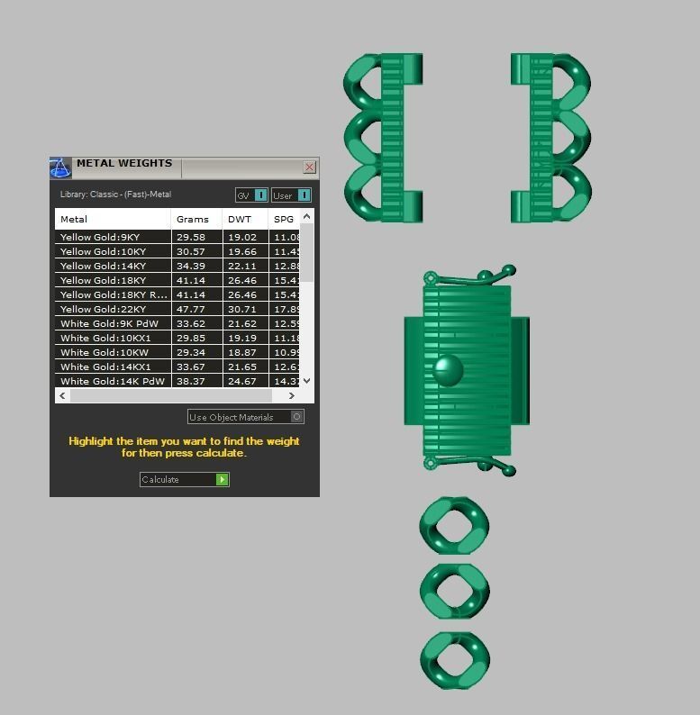 Bracelet model 3D printable model 0030-13 3D print model_13