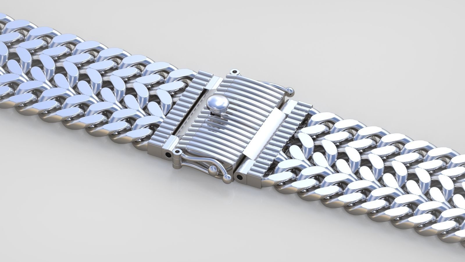 Bracelet model 3D printable model 0030-13 3D print model_1