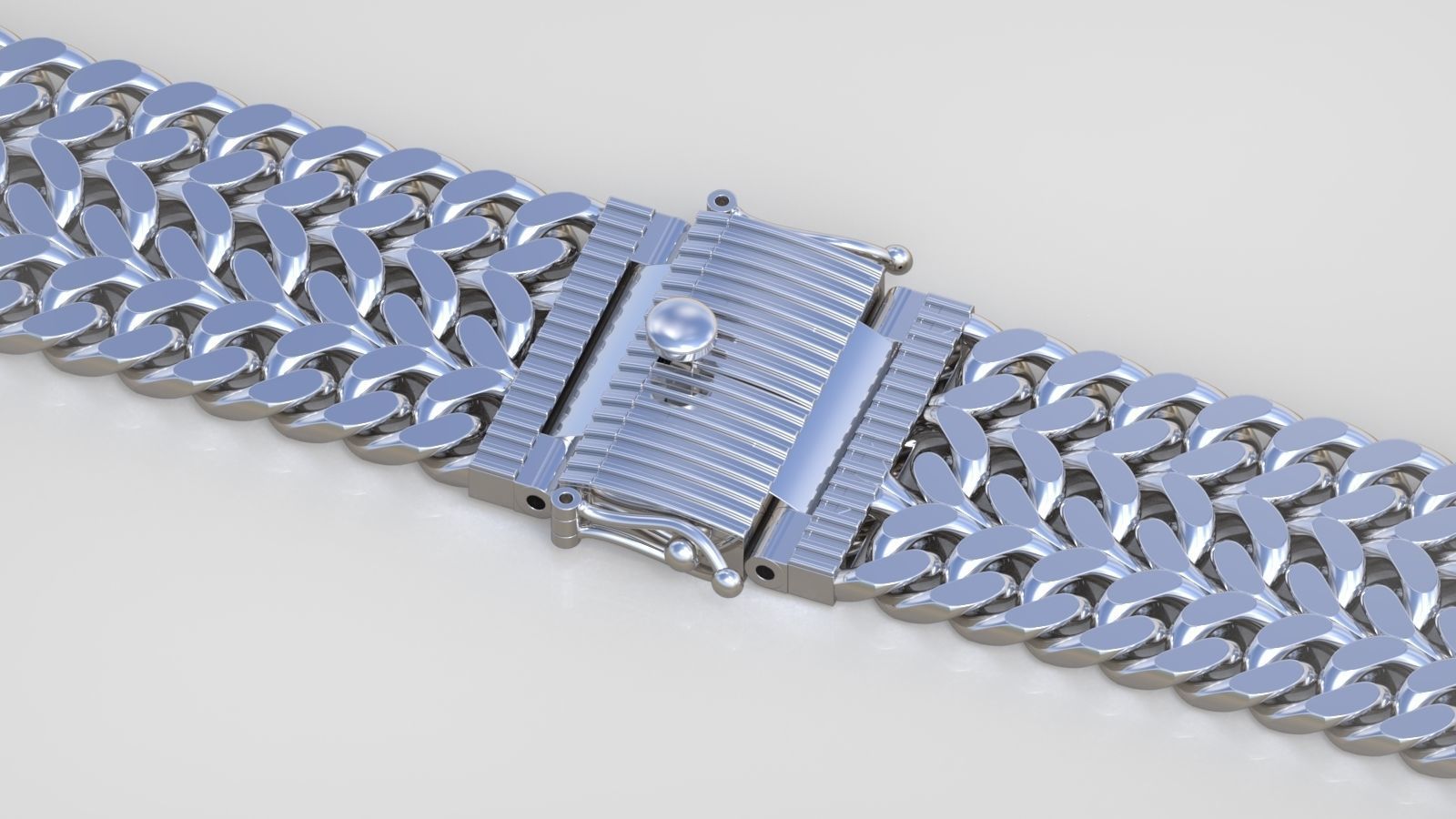 Bracelet model 3D printable model 0030-13 3D print model_7