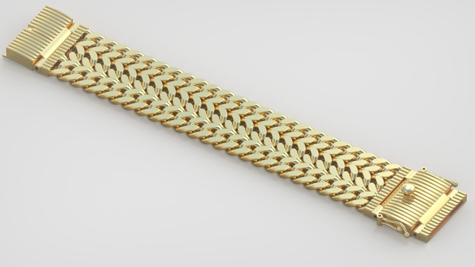 Bracelet model 3D printable model 0030-13 3D print model_2