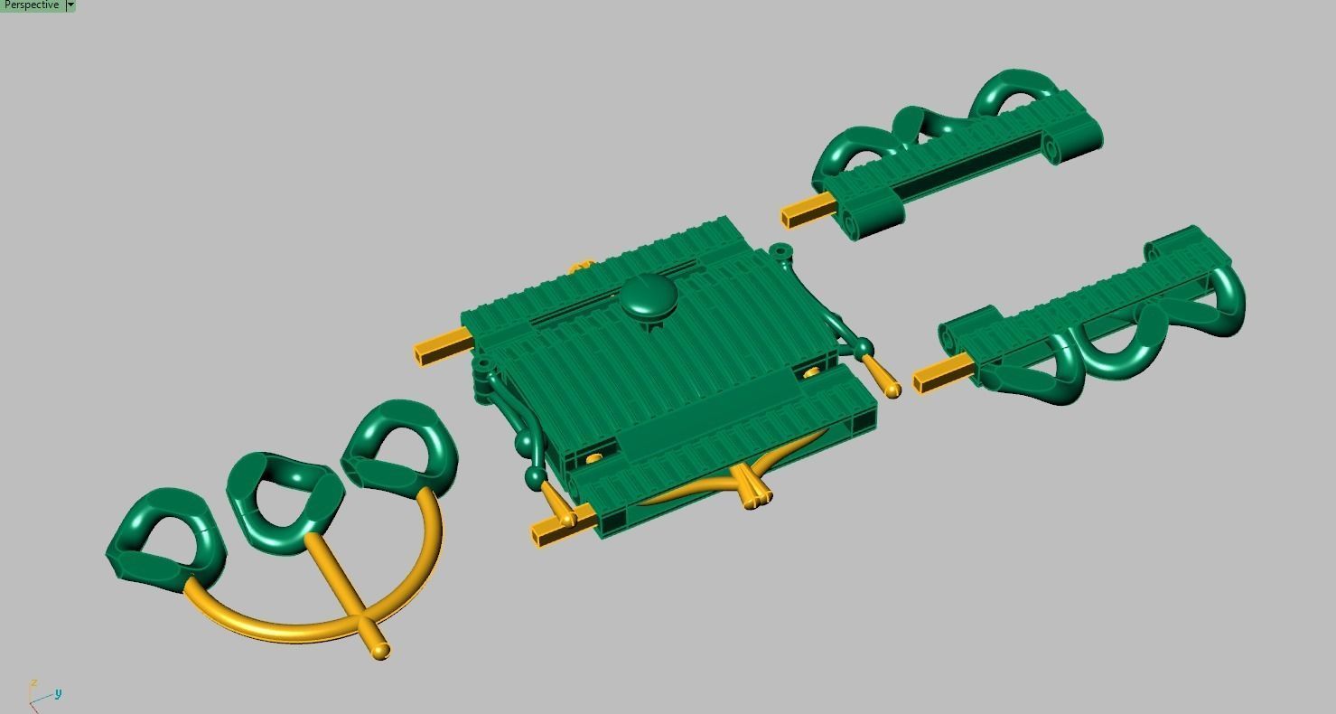 Bracelet model 3D printable model 0030-13 3D print model_14