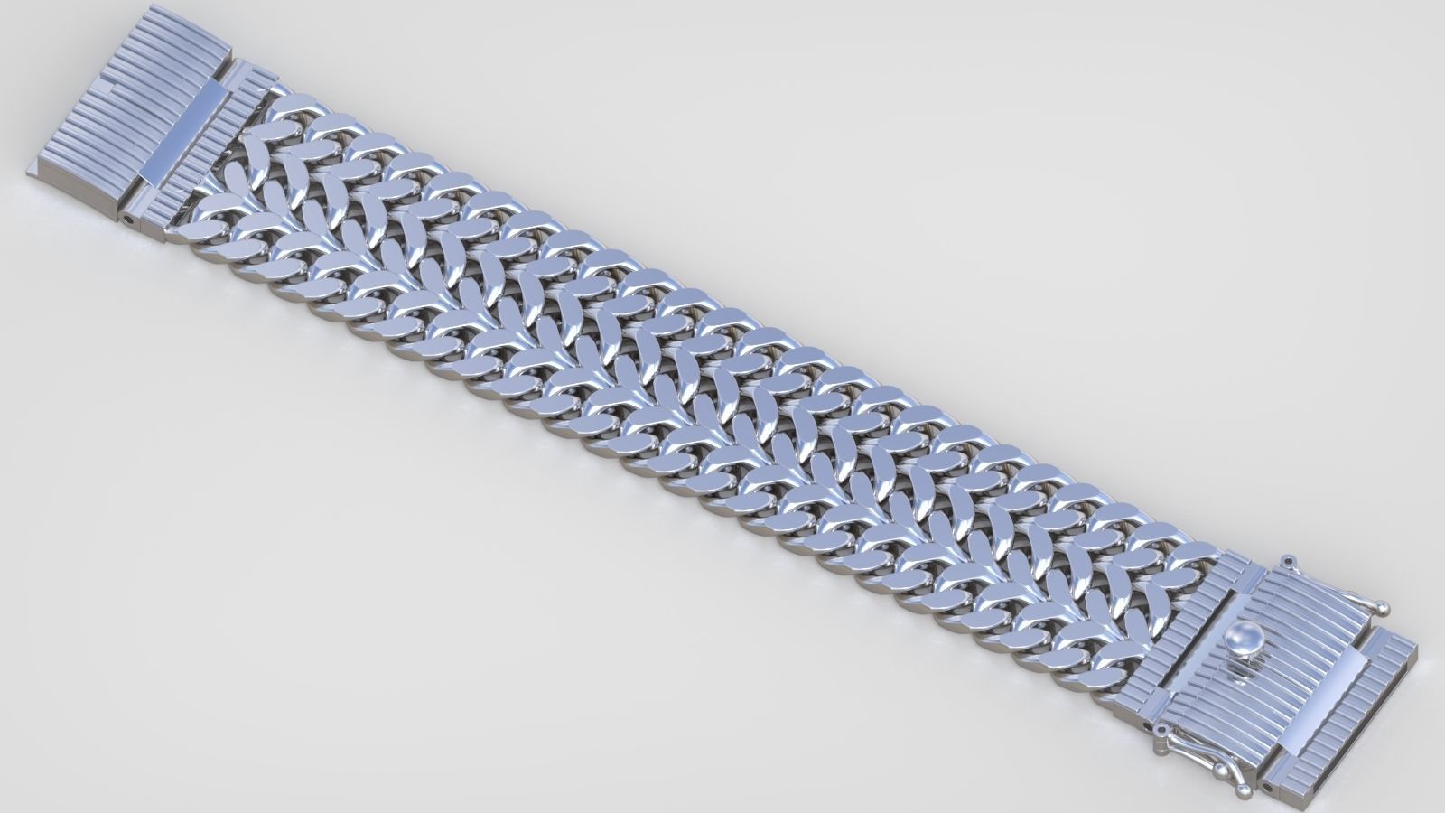 Bracelet model 3D printable model 0030-13 3D print model_4