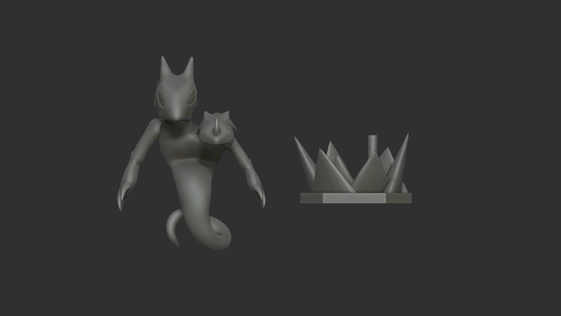 MoonMilleniummon - Digimon 3D print model_1