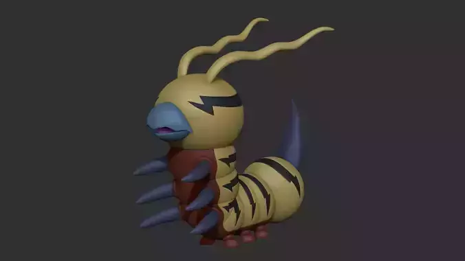 Kunemon - Digimon 3D print model