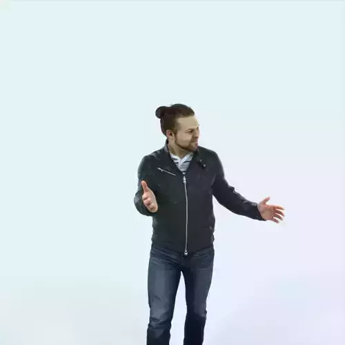 Keen 15A Explaining Couple walking Casual Man