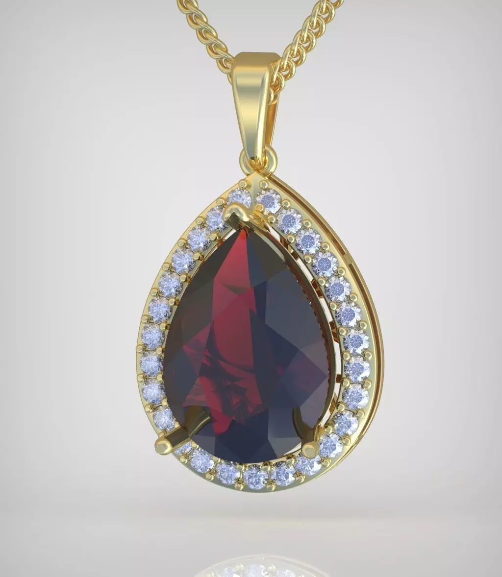 Pendant model 3D 0255 printable model8 3D print model