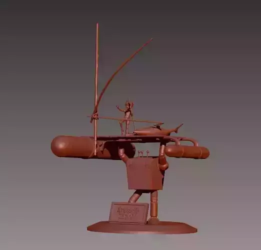 Future boy Conan raft 2