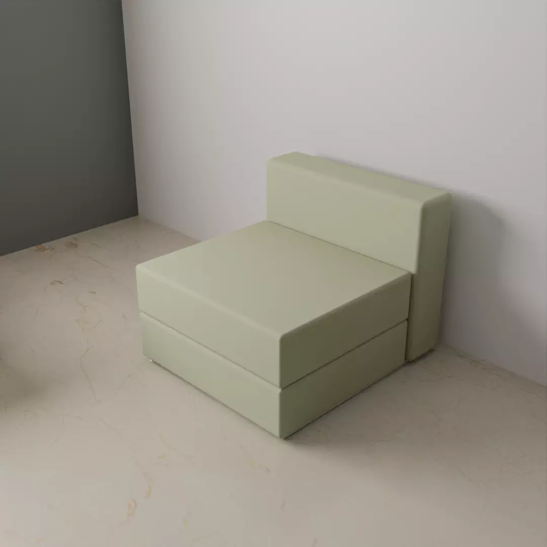 Sofa with storage 3D model