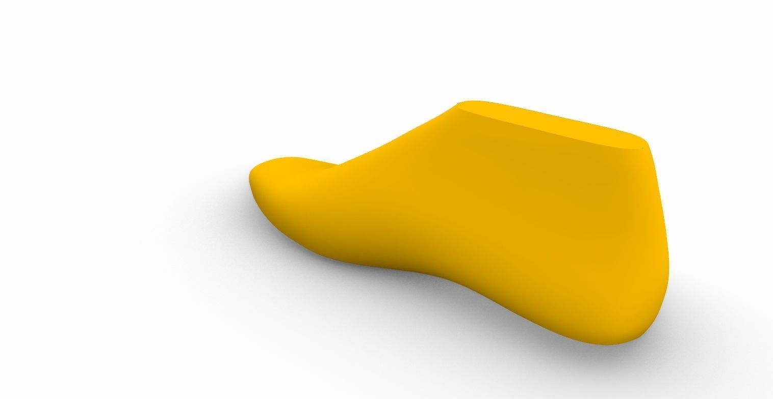 Man Shoe Last 40 3D print model_3