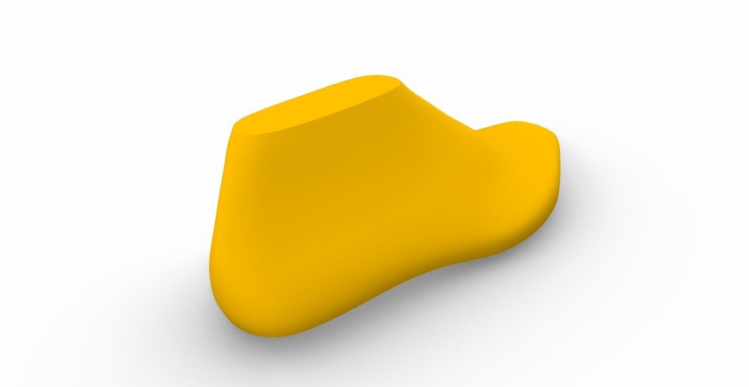 Man Shoe Last 40 3D print model_4