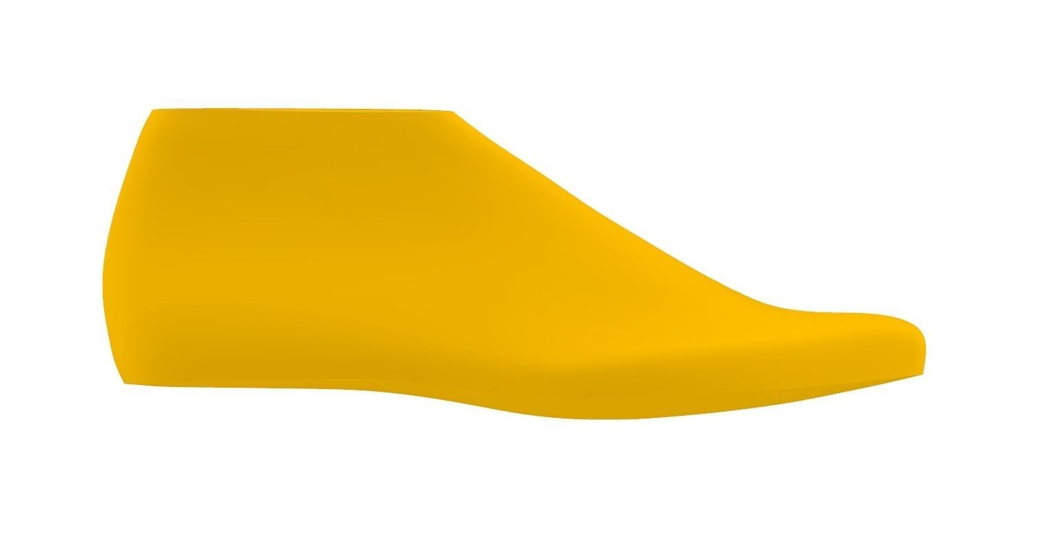 Man Shoe Last 40 3D print model_7