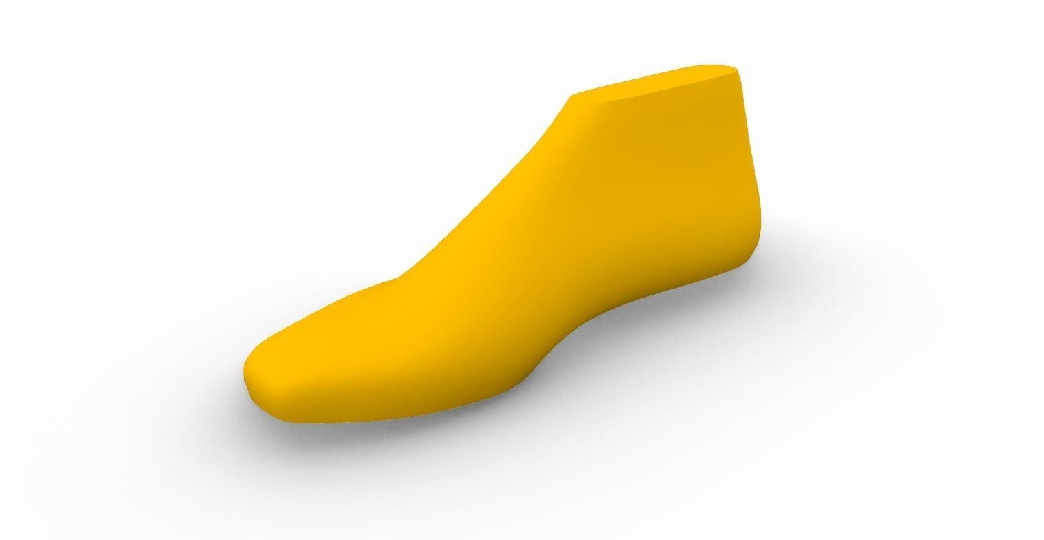 Man Shoe Last 40 3D print model_2