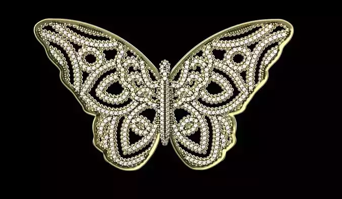 Butterfly Diamond Jewellery