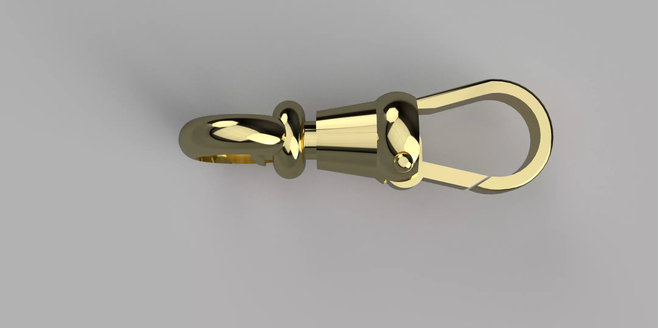 Catch for chain 3D print model_0