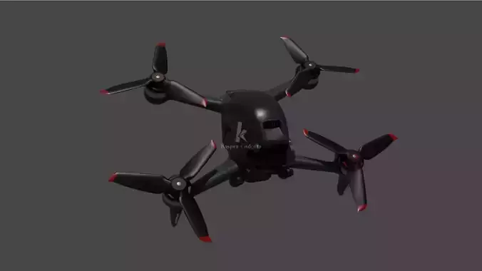 DJI FPV Drone 3D Model 3D print model