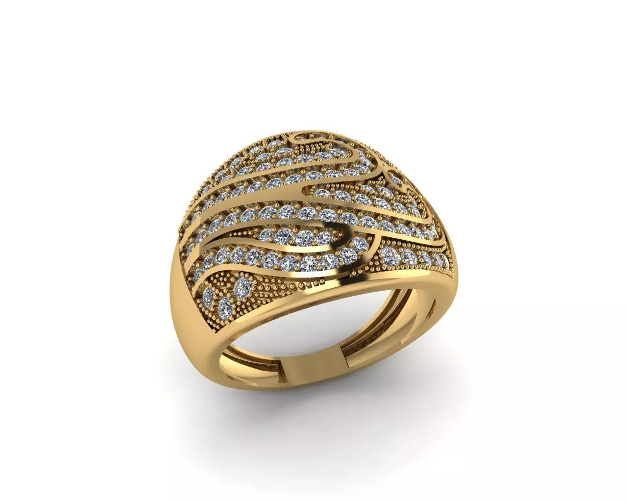 Rings 3D print model_0