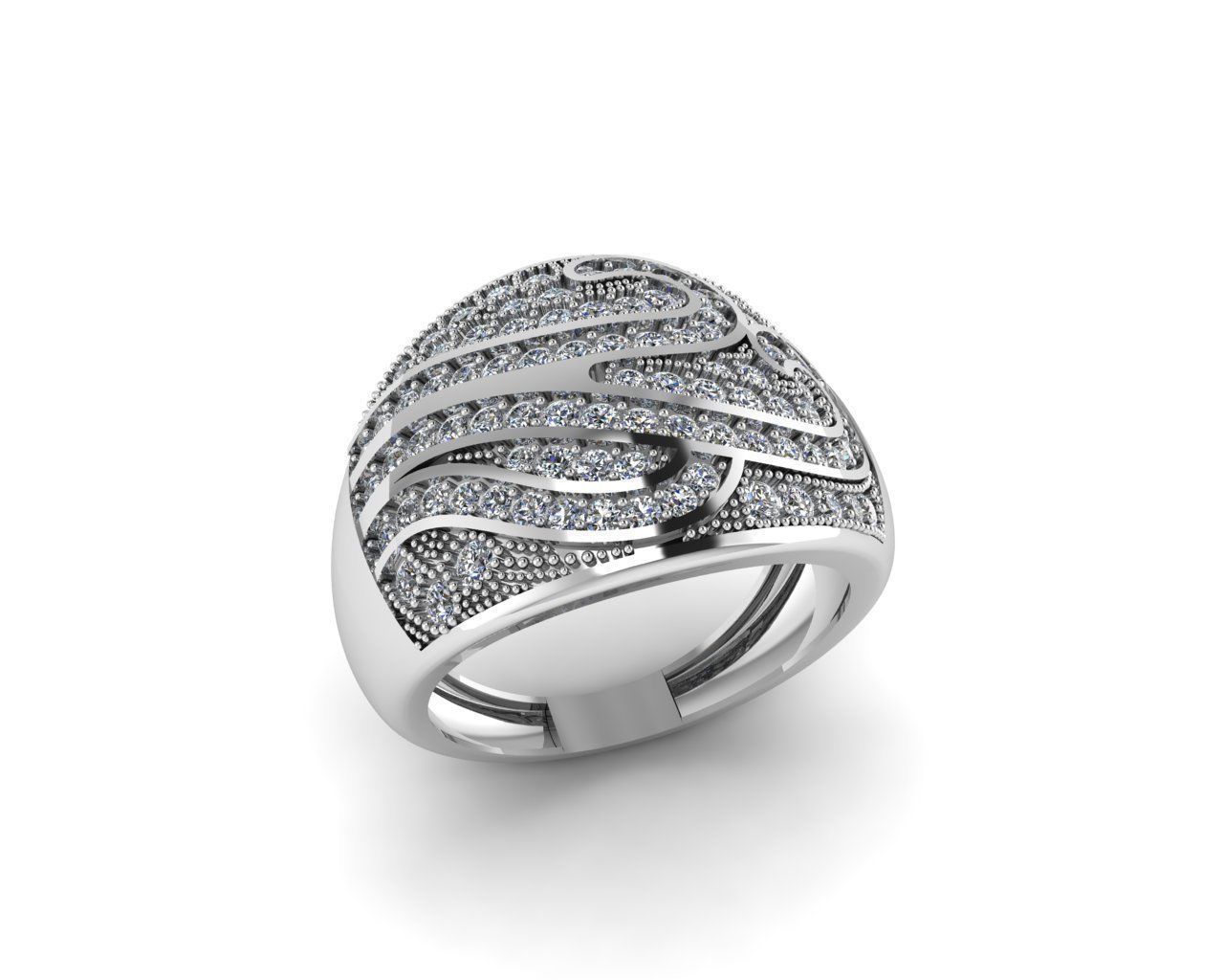 Rings 3D print model_1