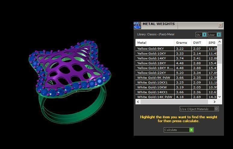 Rings 3D print model_4