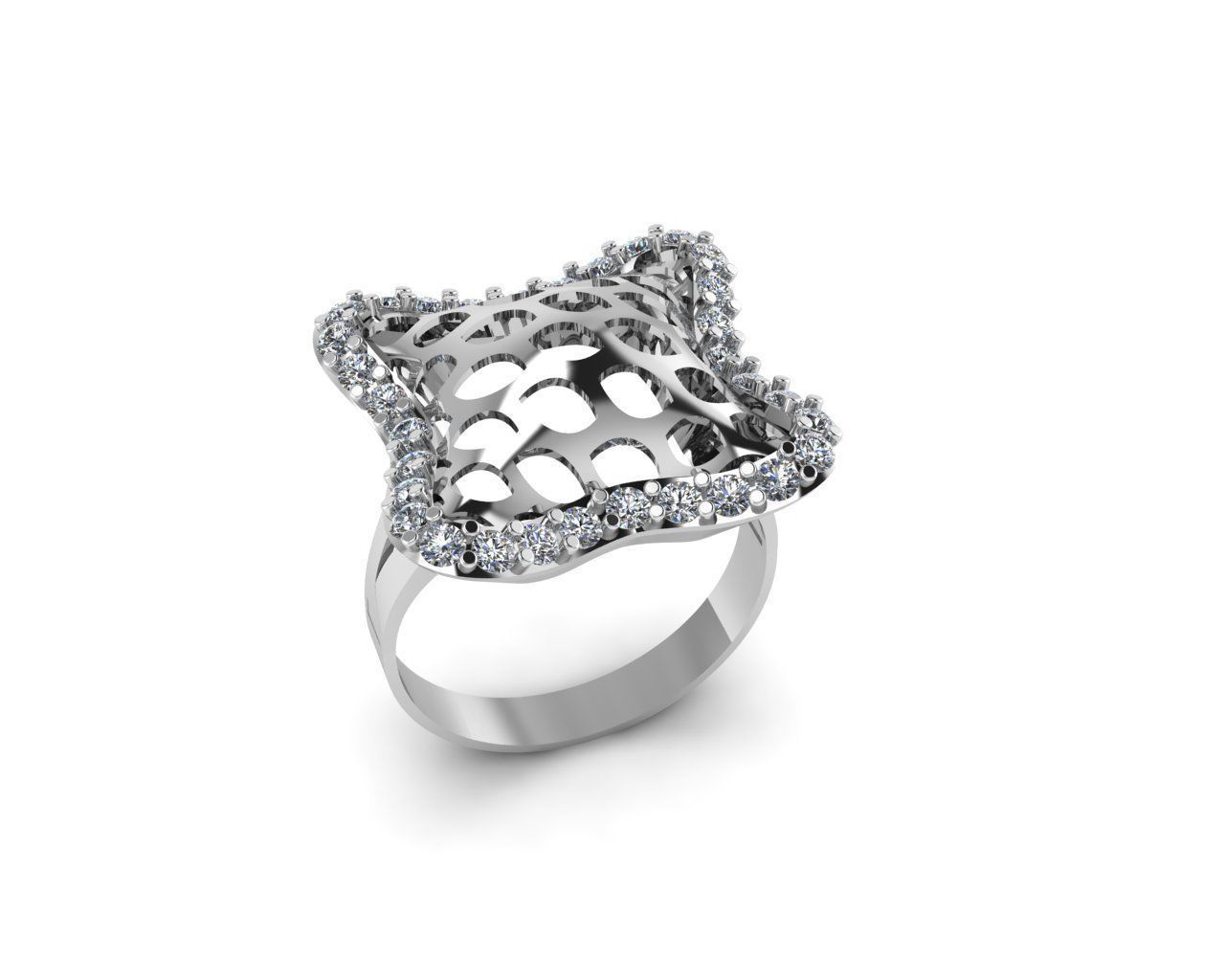 Rings 3D print model_1