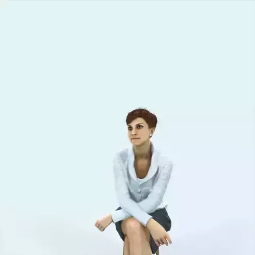 Luna 22D Listening Sitting Casual Woman