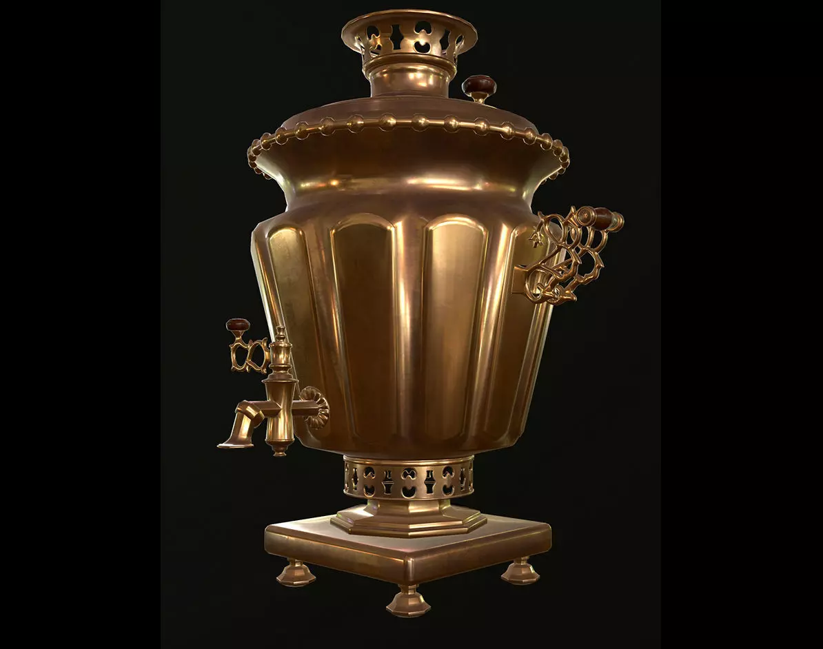 Samovar Free 3D model