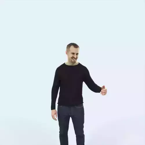 Master 17I Couple Listening Casual Man