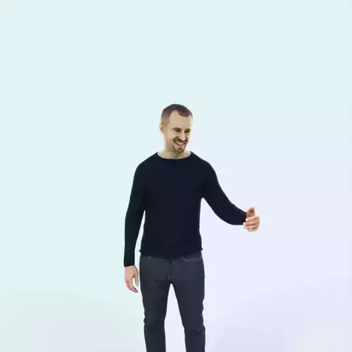 Master 17H Couple Listening Casual Man