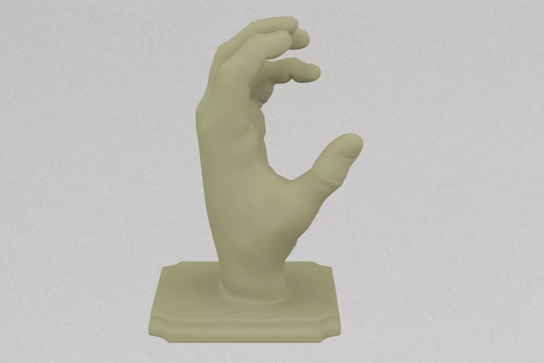 Hand people 3D print model_0