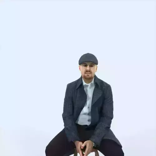 Master 19H Listening Sitting Business Man Low-poly 3D model Master 19H Listening Sitting Business Man Low-poly 3D model