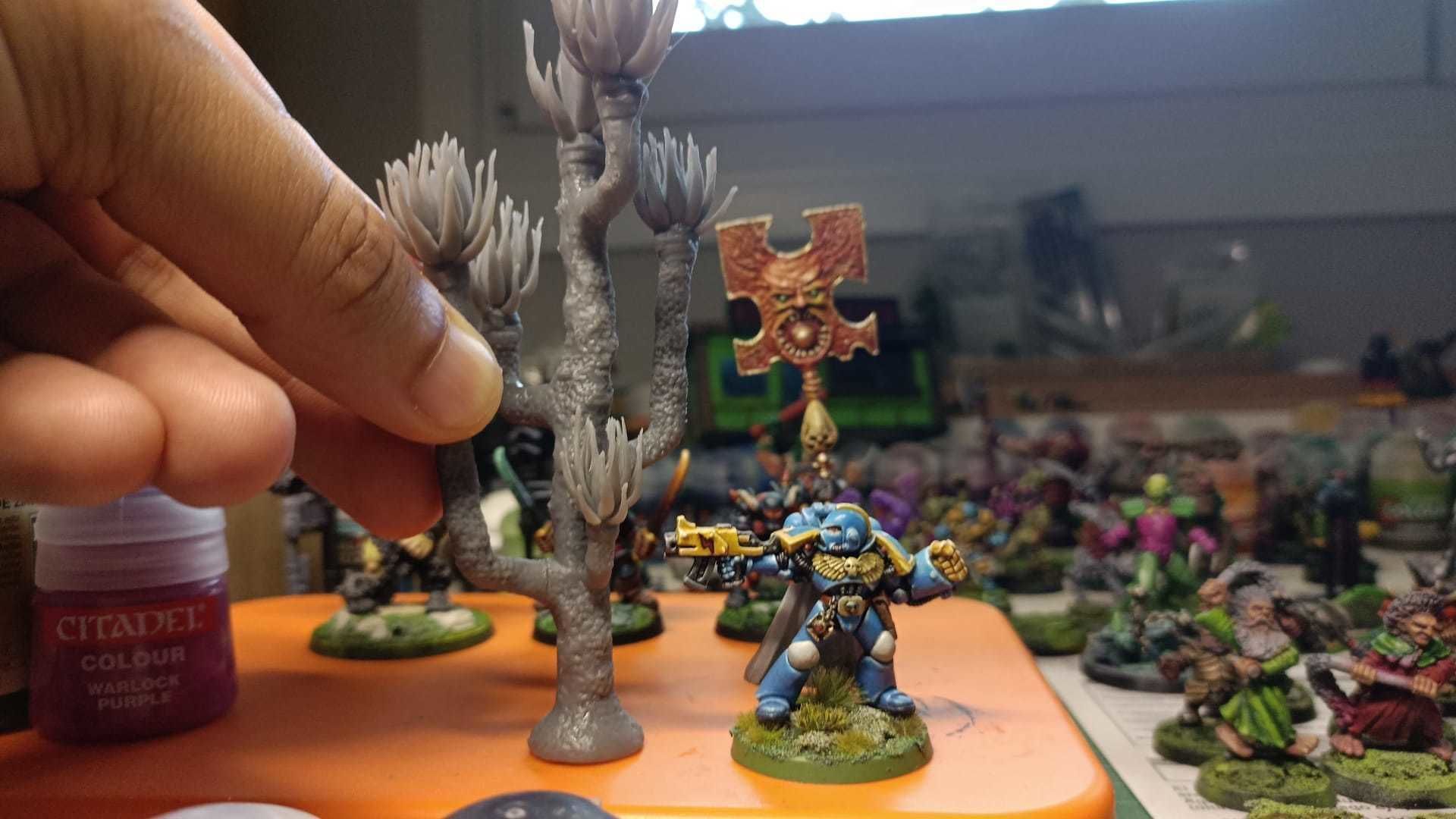 PACK ALIEN PLANTS OLDHAMMER 3D PRINTABLE MODEL 3D print model_1