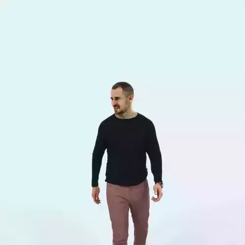 Master 20J Listening walking Casual Man