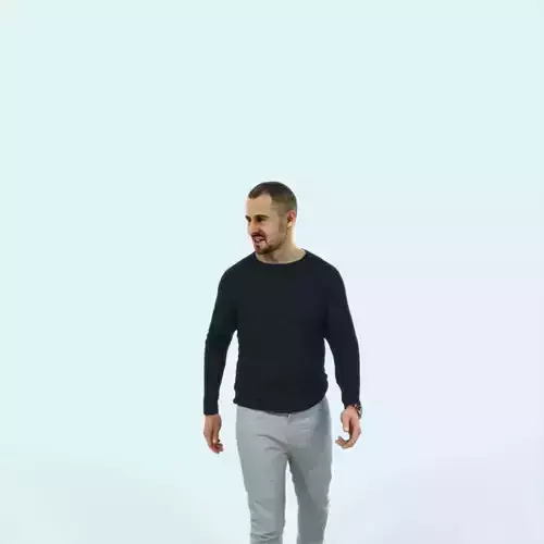 Master 20E Listening walking Casual Man