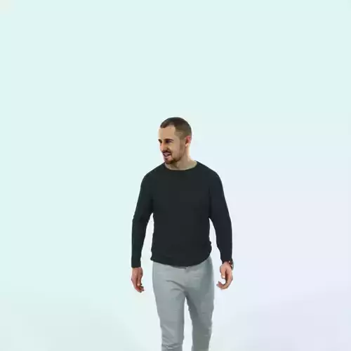 Master 20D Listening walking Casual Man