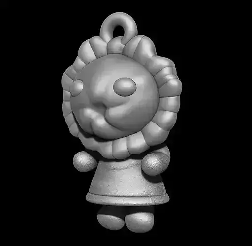 Witch from Mercury Charm Keychain Gundam